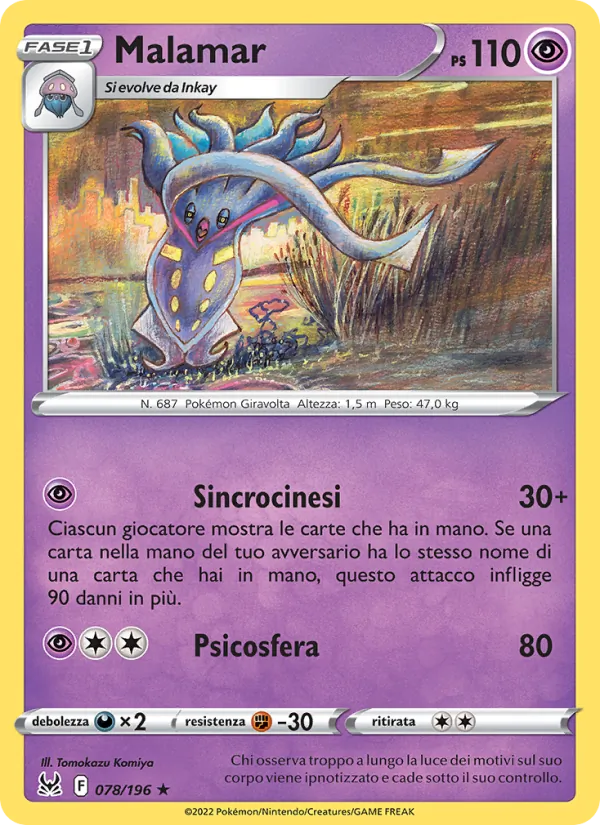 Malamar Origine Perduta 078/196
