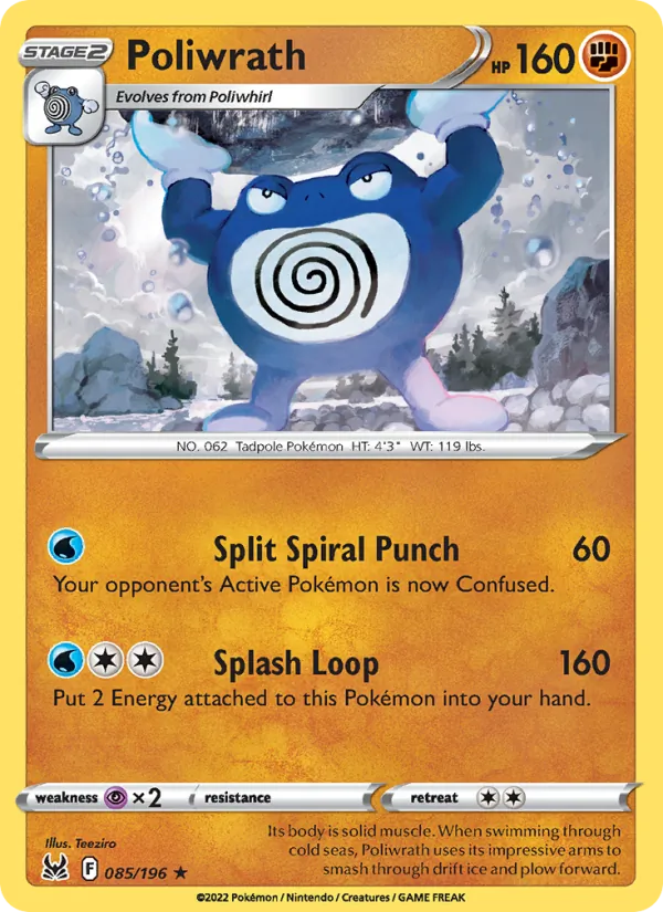 Poliwrath Lost Origin 085/196