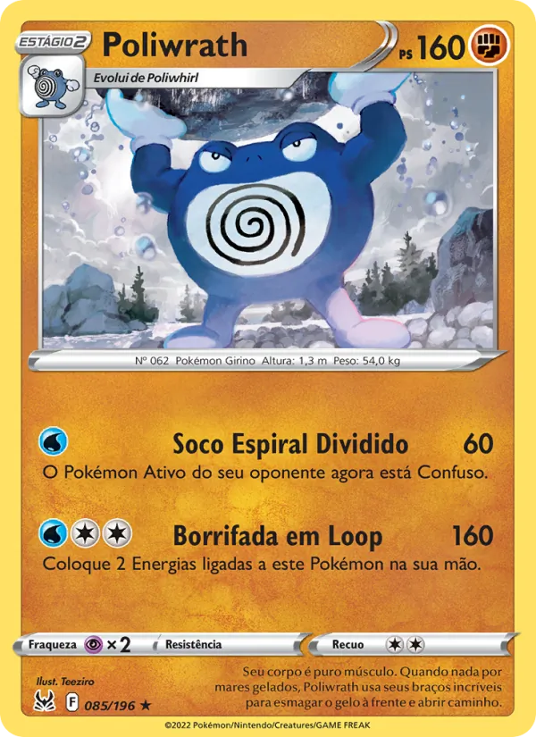 Poliwrath Origem Perdida 085/196