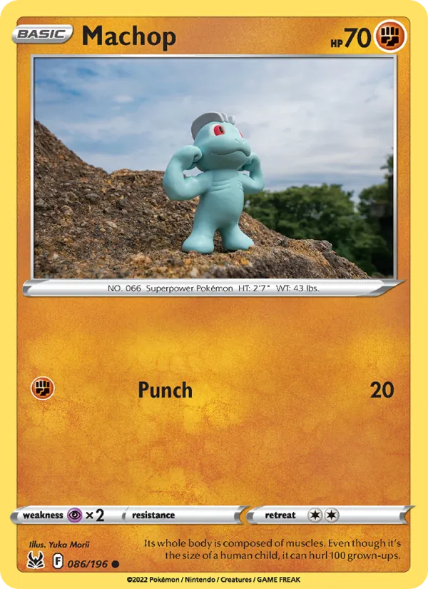 Machop Lost Origin 086/196