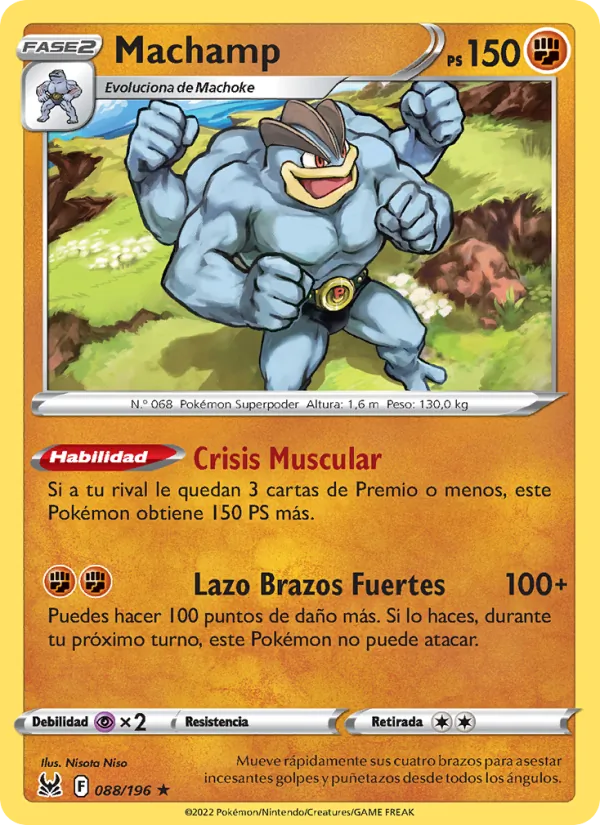 Machamp Origen Perdido 088/196