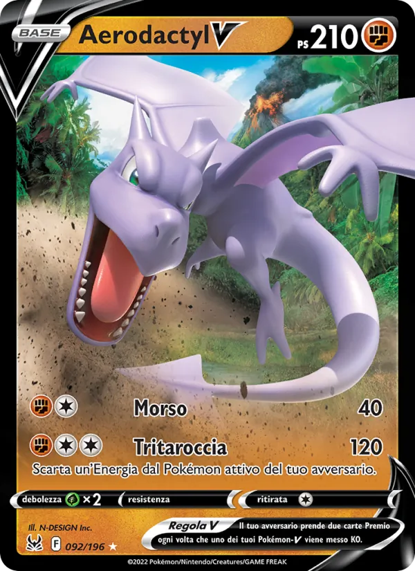 Aerodactyl V Origine Perduta 092/196