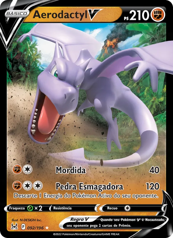 Aerodactyl V Origem Perdida 092/196