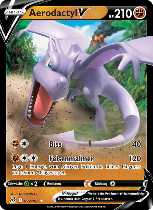 Aerodactyl V Verlorener Ursprung 092/196