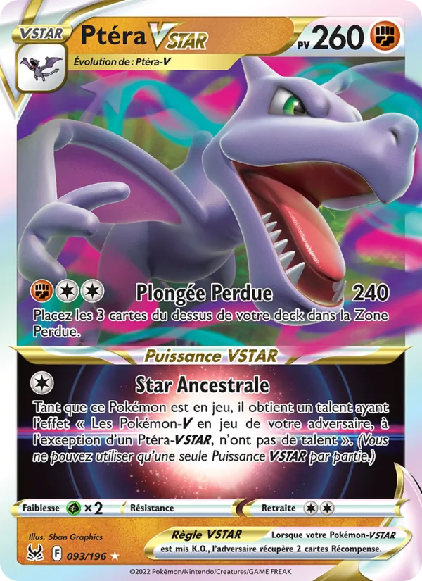 Ptéra VSTAR Origine Perdue 093/196