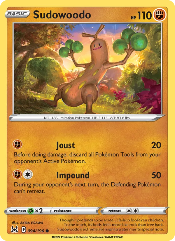 Sudowoodo Lost Origin 094/196