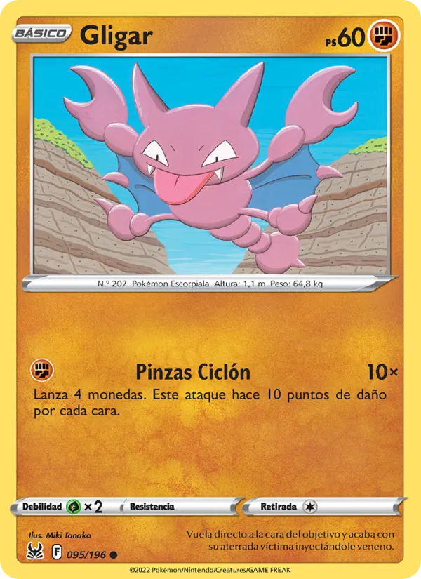 Gligar Origen Perdido 095/196