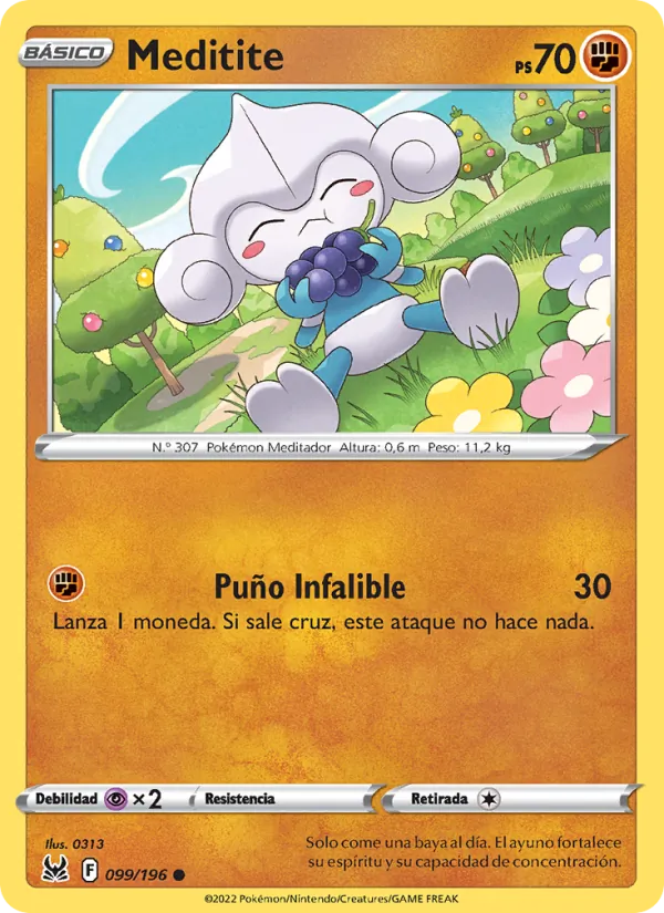 Meditite Origen Perdido 099/196