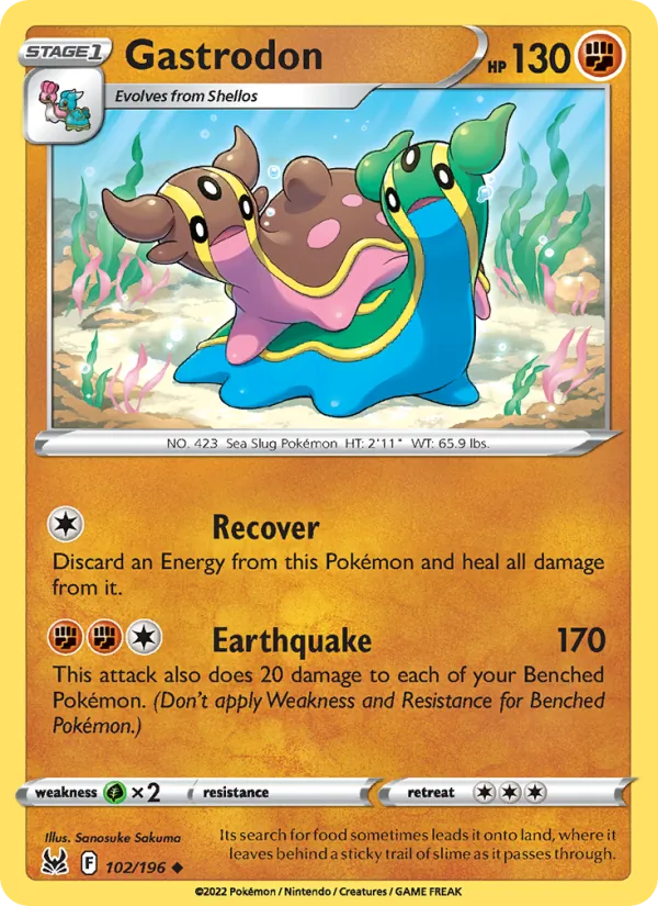 Gastrodon Lost Origin 102/196