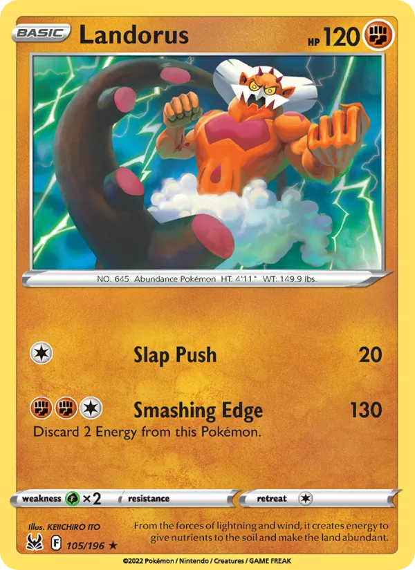 Landorus Lost Origin 105/196