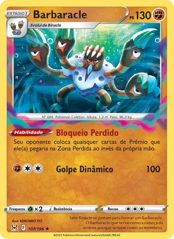 Barbaracle Origem Perdida 107/196