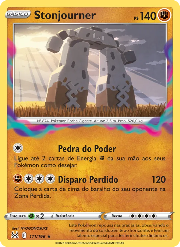 Stonjourner Origem Perdida 111/196