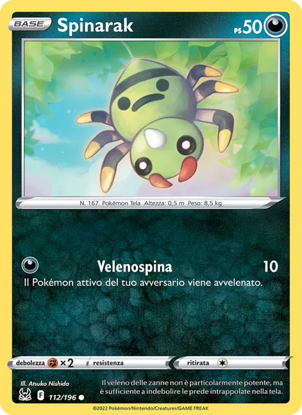 Spinarak Origine Perduta 112/196