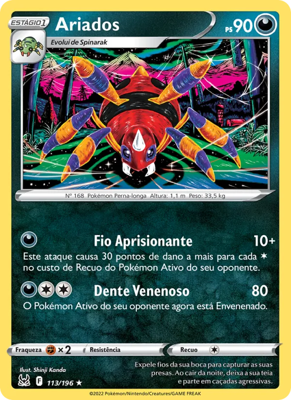 Ariados Origem Perdida 113/196