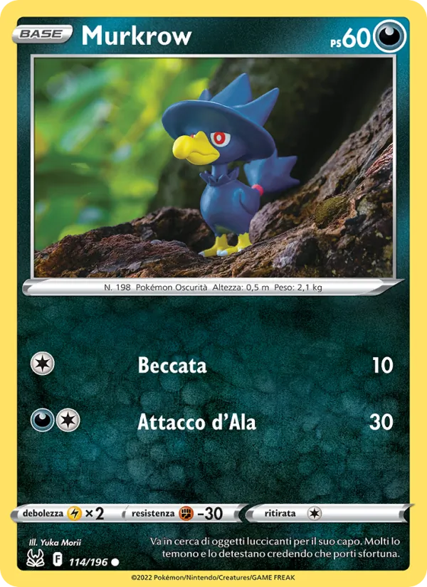 Murkrow Origine Perduta 114/196