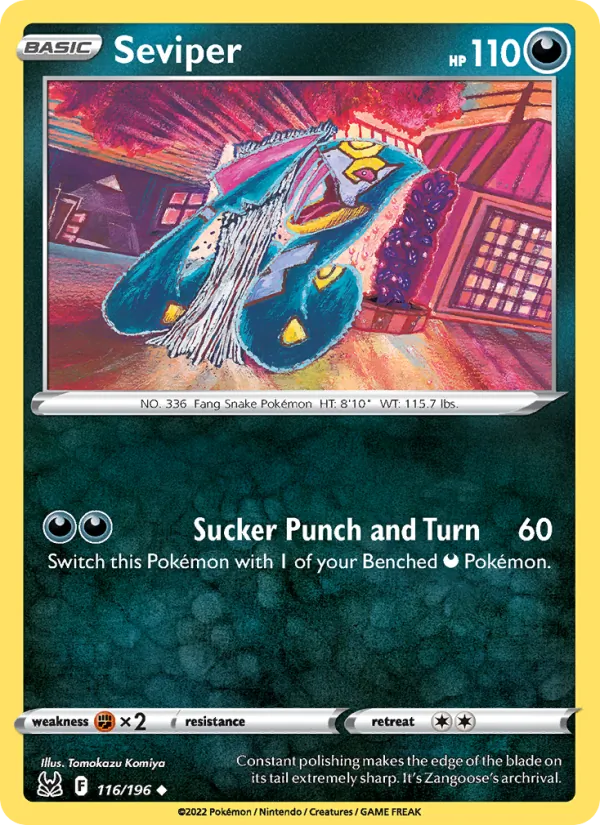 Seviper Lost Origin 116/196