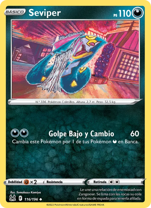 Seviper Origen Perdido 116/196