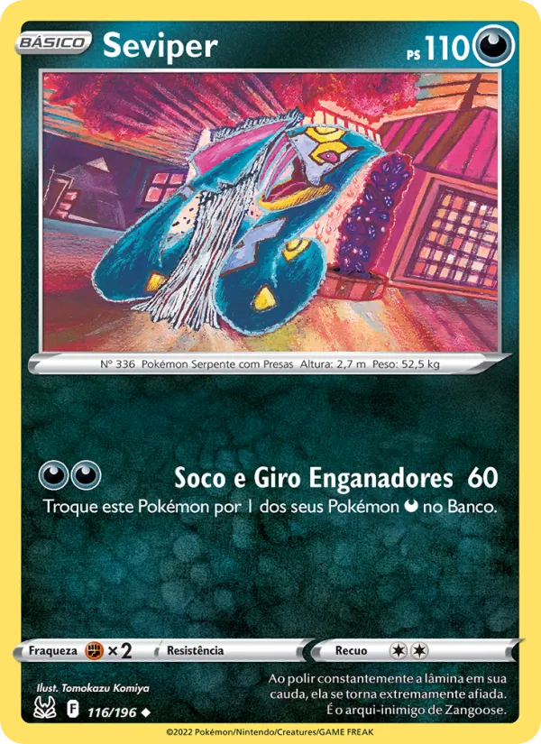 Seviper Origem Perdida 116/196