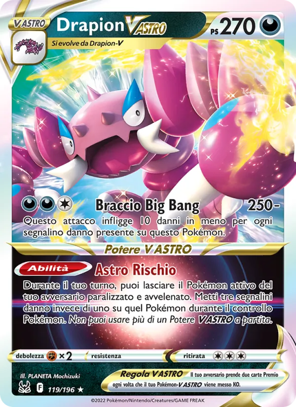Drapion V ASTRO Origine Perduta 119/196