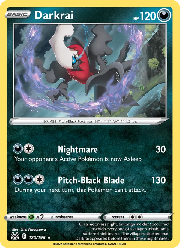 Darkrai Lost Origin 120/196