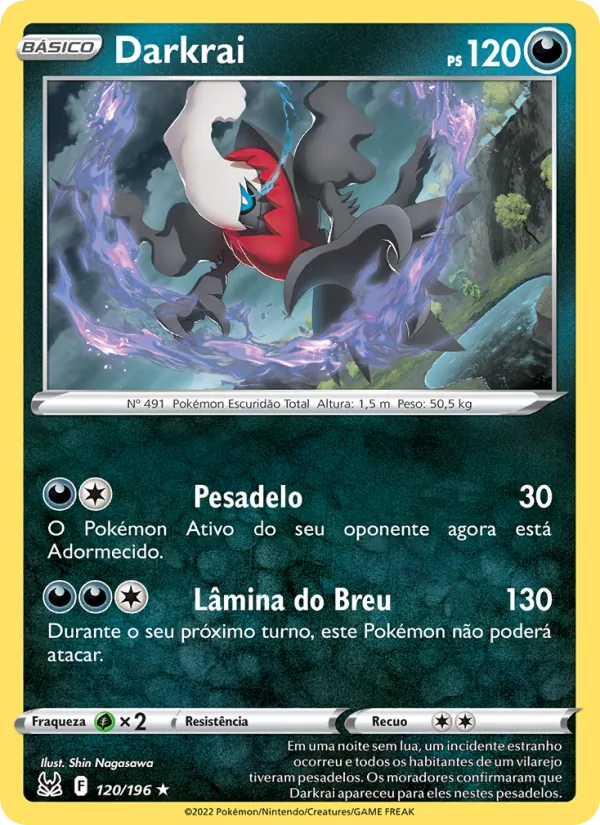 Darkrai Origem Perdida 120/196