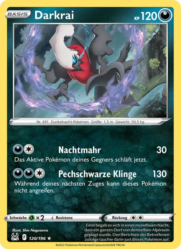 Darkrai Verlorener Ursprung 120/196