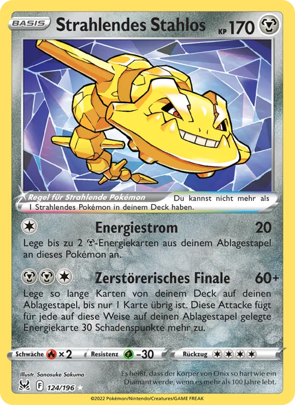 Strahlendes Stahlos Verlorener Ursprung 124/196