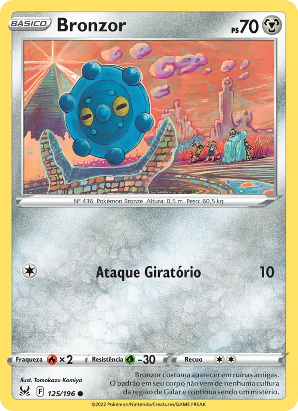 Bronzor Origem Perdida 125/196