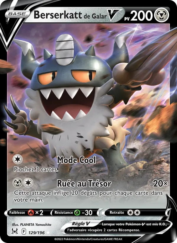 Berserkatt de Galar V Origine Perdue 129/196