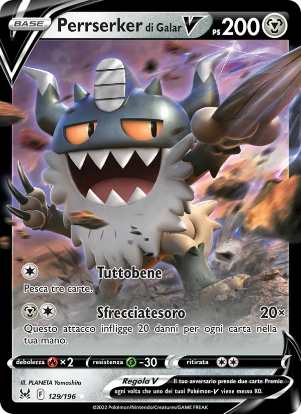 Perrserker di Galar V Origine Perduta 129/196