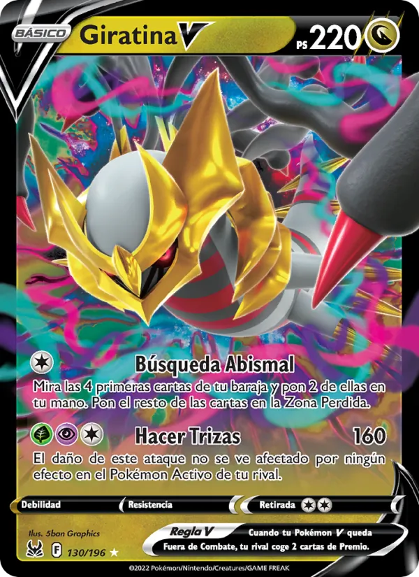 Giratina V Origen Perdido 130/196