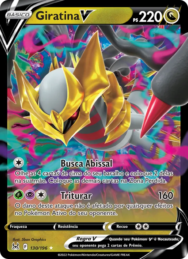 Giratina V Origem Perdida 130/196