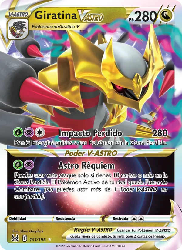 Giratina V-ASTRO Origen Perdido 131/196
