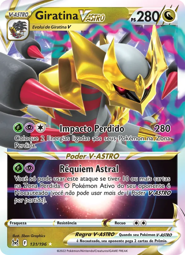 Giratina V-ASTRO Origem Perdida 131/196