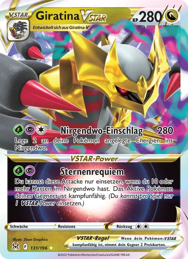 Giratina VSTAR Verlorener Ursprung 131/196