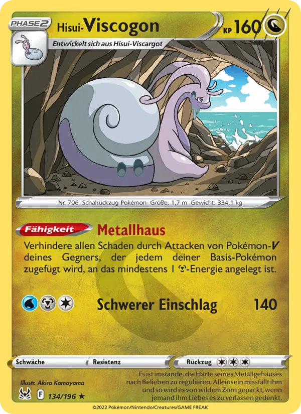 Hisui Viscogon Verlorener Ursprung 134/196