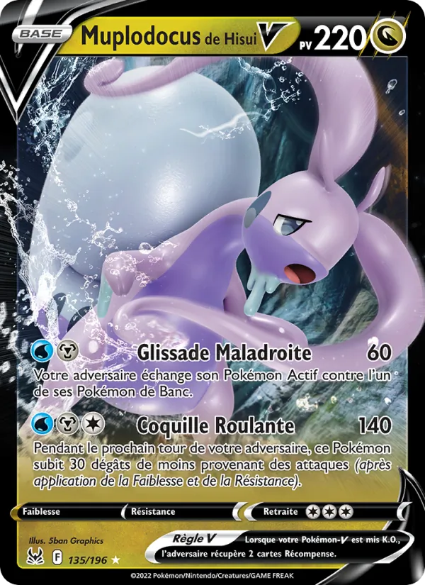Muplodocus de Hisui V Origine Perdue 135/196