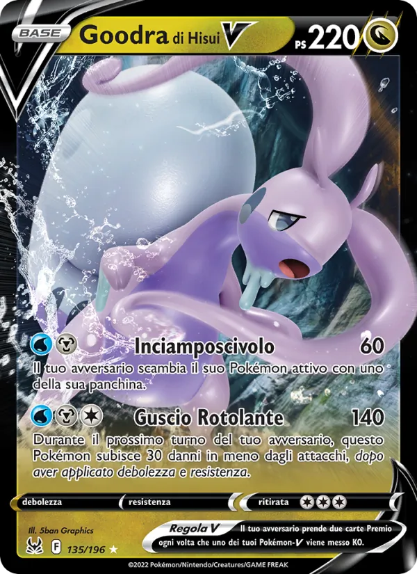 Goodra di Hisui V Origine Perduta 135/196