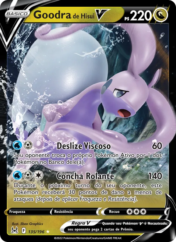 Goodra de Hisui V Origem Perdida 135/196