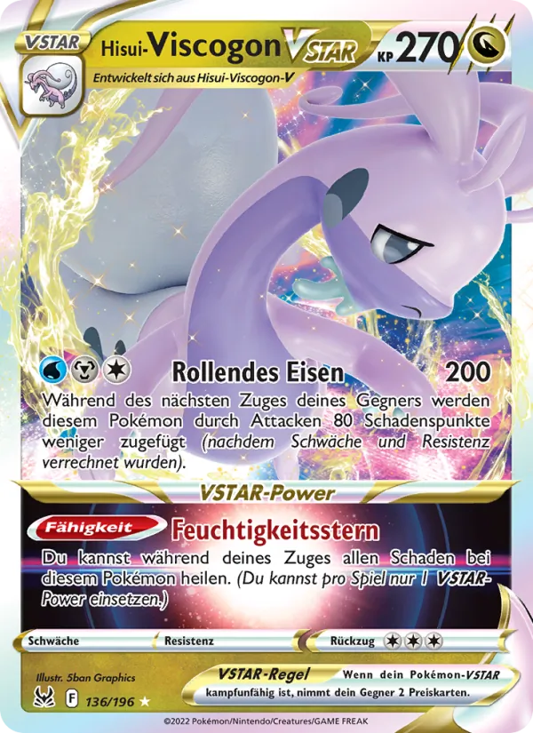Hisui Viscogon-VSTAR Verlorener Ursprung 136/196