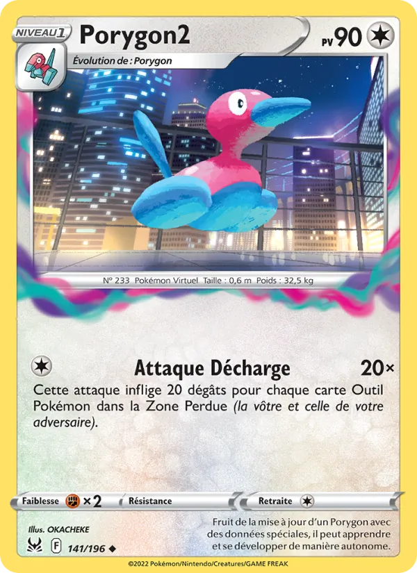 Porygon2 Origine Perdue 141/196