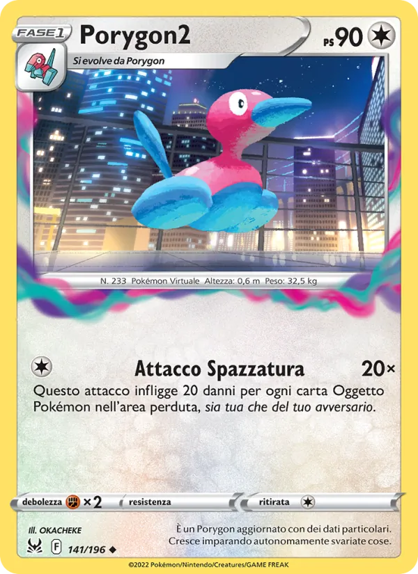 Porygon2 Origine Perduta 141/196