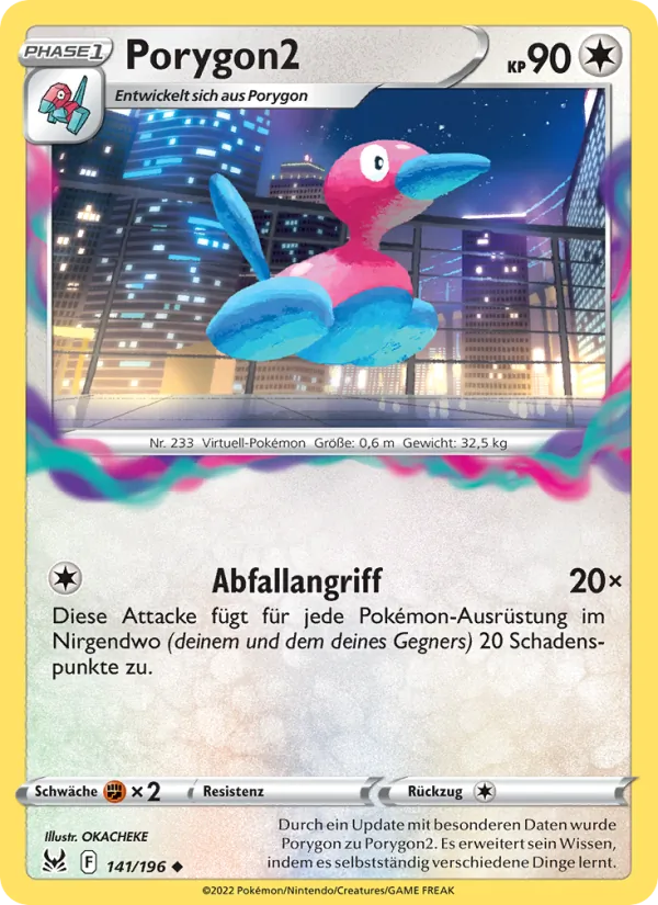 Porygon2 Verlorener Ursprung 141/196