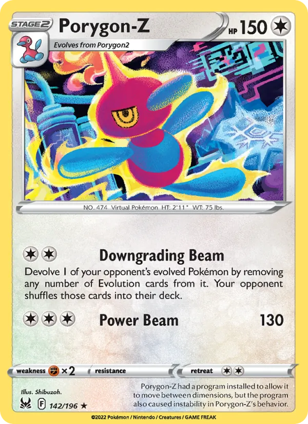Porygon-Z Lost Origin 142/196