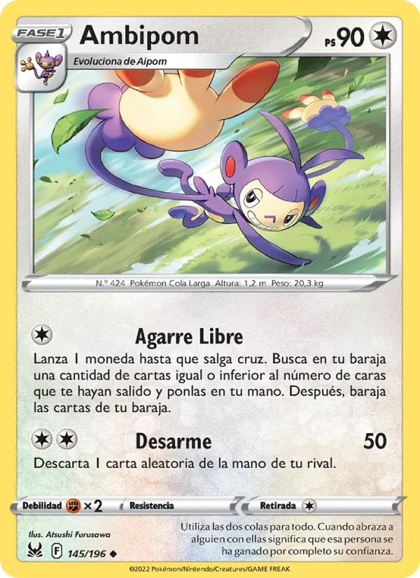 Ambipom Origen Perdido 145/196
