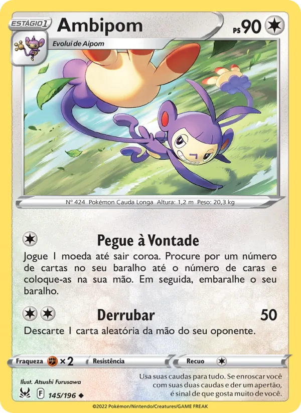 Ambipom Origem Perdida 145/196