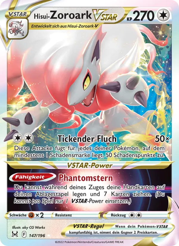 Hisui-Zoroark VSTAR Verlorener Ursprung 147/196
