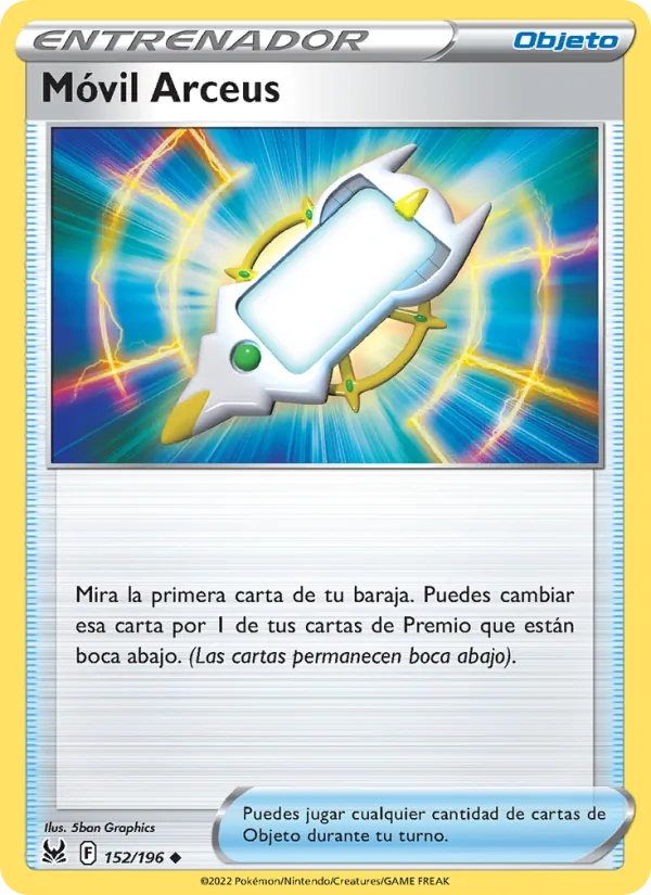 Móvil Arceus Origen Perdido 152/196