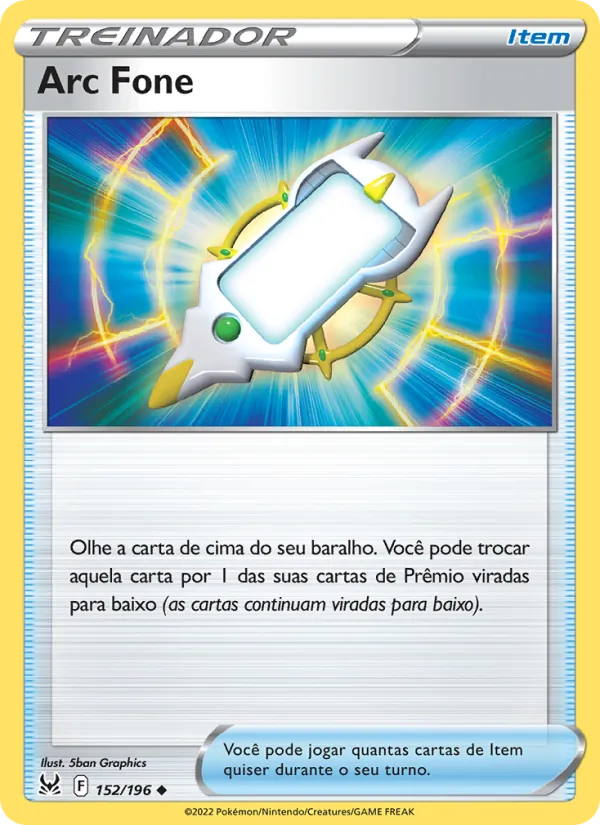 Arc Fone Origem Perdida 152/196