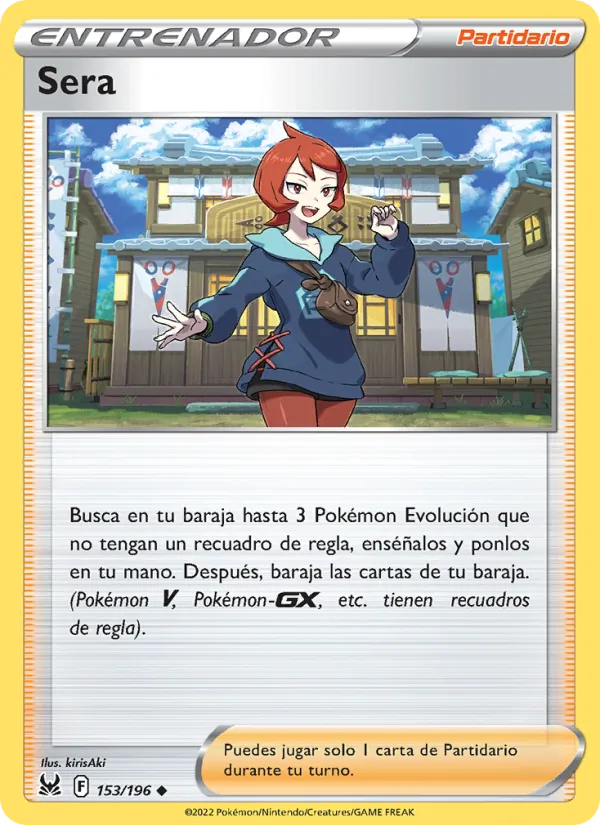 Sera Origen Perdido 153/196